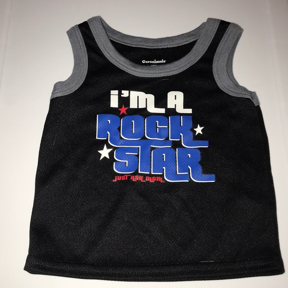 “i’m a rockstar” tank top